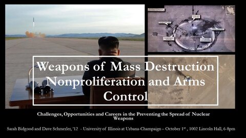 WMD Nonproliferation and Arms Control