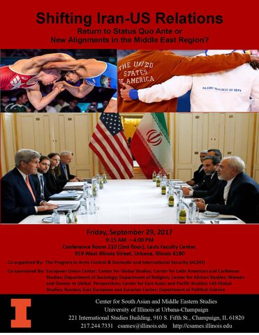 Shifting Iran and US Relations Poster