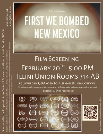 Film Screening Feb 20th at 5:00 PM at Illini Union