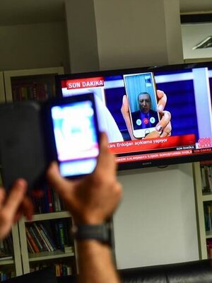 Tayyip Erdogan speaks on CNNTurk
